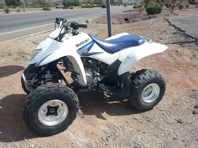 5 Suzuki LTZ 250 White - Above All ATVs | Las Vegas, NV